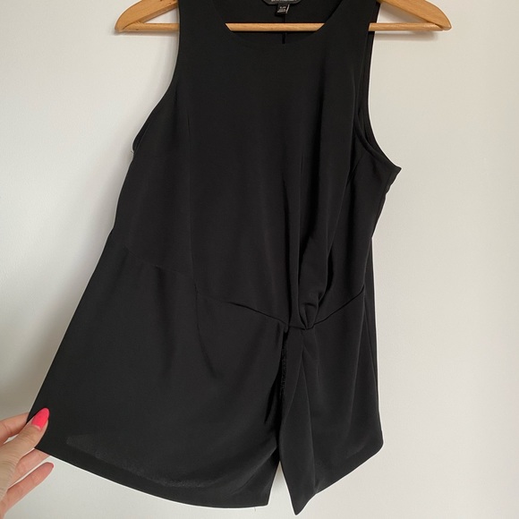 Banana Republic classic elegant black tank top - size S - Picture 2 of 4